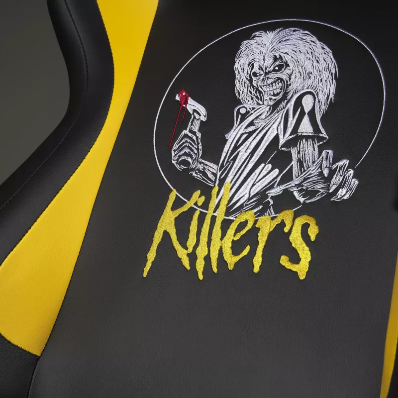 Žaidimų kėdė SUBSONIC Subsonic Pro Iron Maiden Killers – ergonomiškas dizainas, reguliuojamas aukštis