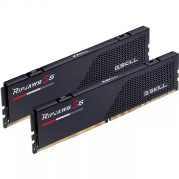 G. Skill Ripjaws S5 64GB (2x 32GB) DDR5 6000MHz dviejų kanalų rinkinys darbalaukio atmintis juoda