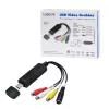 LogiLink USB 2.0 vaizdo įrašymo adapteris, USB A/M į 3x RCA + MiniDIN5/F, juodas