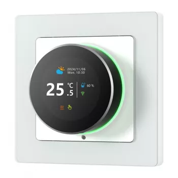 Išmanus termostatas Avatto WT20R-WH-3A-W WiFi – kambario temperatūros valdiklis su Wi-Fi ir energijos taupymo režimais