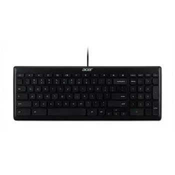 Acer AKW900 GP.KBD11.04F laidinė klaviatūra su USB jungtimi, US International QWERTY, juoda