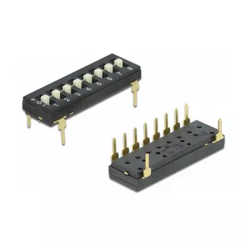 DIP jungiklis DeLOCK 66306 PCB priedas
