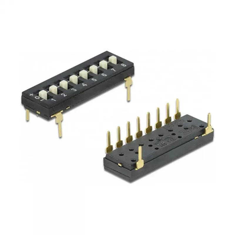 DIP jungiklis DeLOCK 66306 PCB priedas
