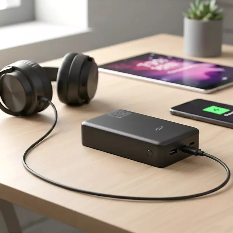 Powerbank everActive EB-22QB 20 000 mAh, 2× USB-C 20W, Quick Charge 4.0
