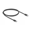 DELOCK 66941 Belaidis įkroviklis 3 viename išmaniesiems telefonams, laikrodžiams ir ausinėms, USB Type-C, 15 W, juodas
