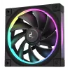 120 mm PC ventiliatorius DeepCool FL12 3 viename, juodas, 120×25 mm, 2150 RPM, skysčio dinaminis guolis, PWM, 55 CFM, 32 dB, 3 vnt. pakuotė