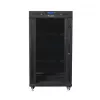 LANBERG FF01-6622-12BL 19 inch 22U 600x600 mm juodas tinklo spintos stovas