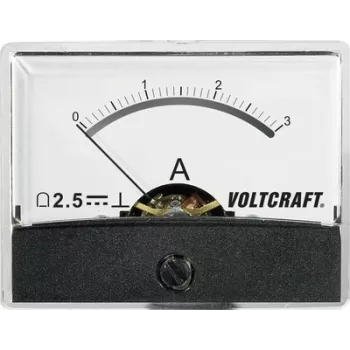 Voltcraft AM-60X46/3A/DC montavimo matavimo prietaisas 3 A sukamojo ritės matuoklis
