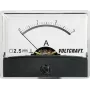 Voltcraft AM-60X46/3A/DC montavimo matavimo prietaisas 3 A sukamojo ritės matuoklis