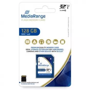 Atminties kortelė MediaRange 128GB SDXC UHS-I Class 10 MR969