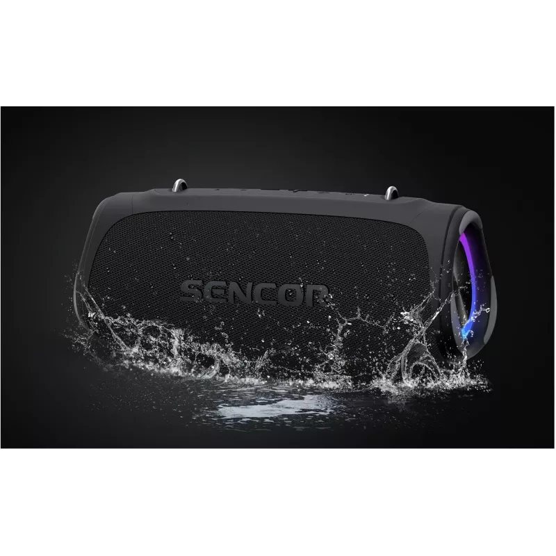 Nešiojamas Bluetooth garsiakalbis SENCOR RESONEX MIDI 80W, IPX7 atsparus vandeniui
