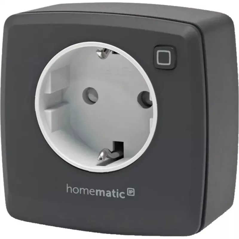 eQ-3 AG Homematic IP 161613A0, vidaus naudojimui, antracito spalvos, plastikinis, IP20, 70 mm