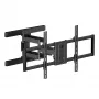 SBOX PLB-8148 pakreipiamas ir sukamas televizoriaus laikiklis ant sienos, 43-100 colių, 60 kg, VESA 800x400