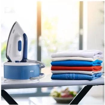 Braun CareStyle Compact IS 2143 BL 2400 W 1.5 L EloxalPlus padas Mėlyna, Balta