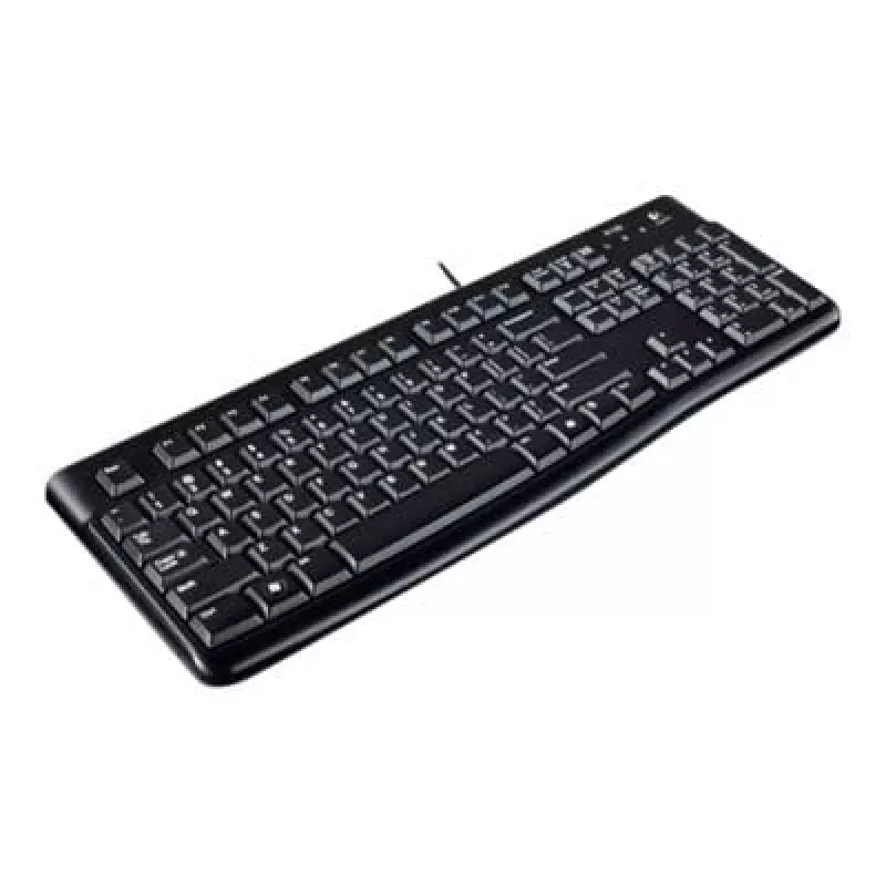 Logitech Desktop MK120 laidinis klaviatūros ir pelės rinkinys, USB, QWERTZ, juodas