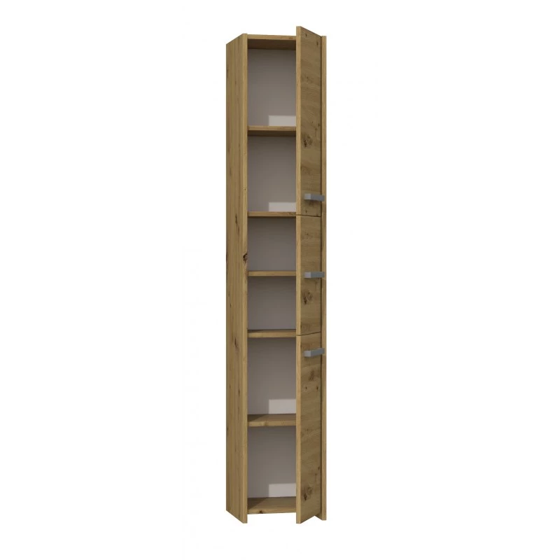 Topeshop S33 ARTISAN spintelė vonios kambariui Ąžuolas