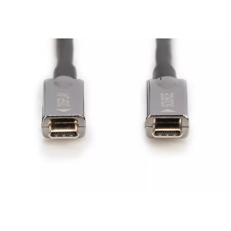 DIGITUS USB-C AOC AV jungiamasis laidas 10m 4K