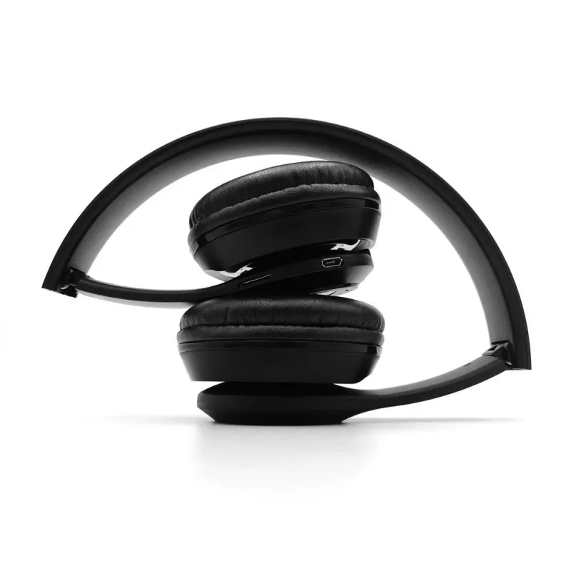 Belaidės ausinės MEDIA-TECH EPSILION BT MT3591 Bluetooth 4.2, radijas FM, mikrofonas, juodos
