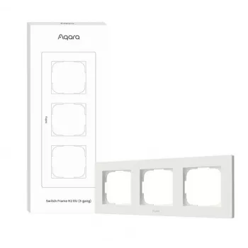 Rėmelis Smart Switch Frame H2 3-jungiklių Aqara FE-X02D-W