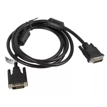 DVI laidas Lanberg CA-DVID-10CC-0018-BK 1,8 m Juodas