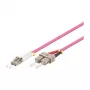 Šviesolaidinis kabelis Alcasa LW-805LS4 5 m LC SC violetinis