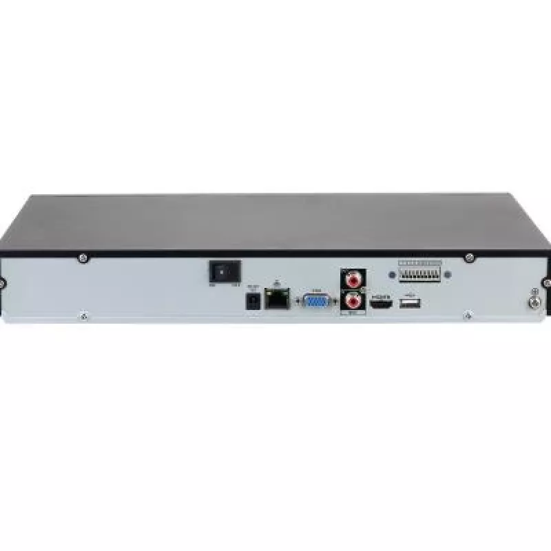 Tinklinis vaizdo registratorius Dahua NVR4208-4KS3 — 8 kanalų PoE, 4K 3840×2160, 2×SATA, H.265, 8×1Gb RJ-45