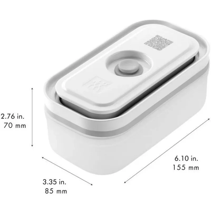 Zwilling Fresh & Save maisto laikymo indas stačiakampis, 0,4 L