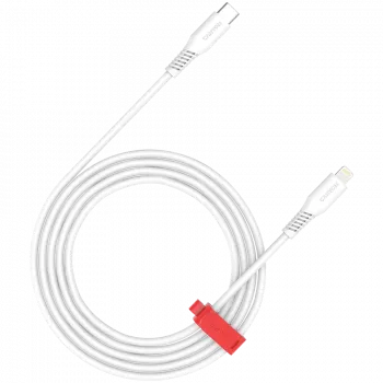 USB-C į Lightning laidas CANYON CLN30SC 30W 2m Baltas