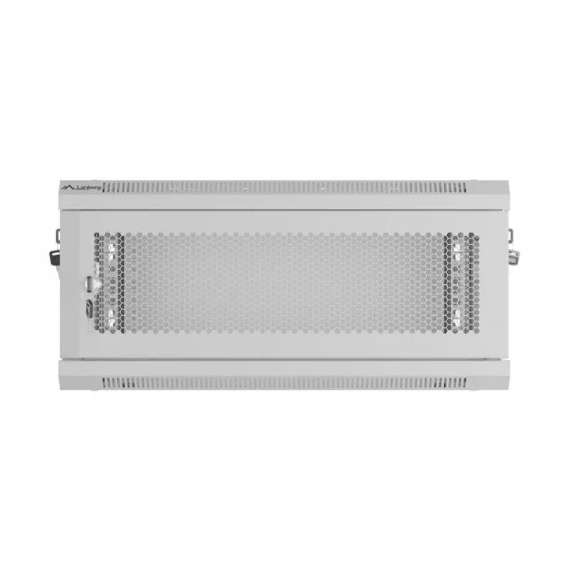 Spintos stovas LANBERG WF01-6404-23S 19 colių 4U pilkas su perforuotomis durelėmis