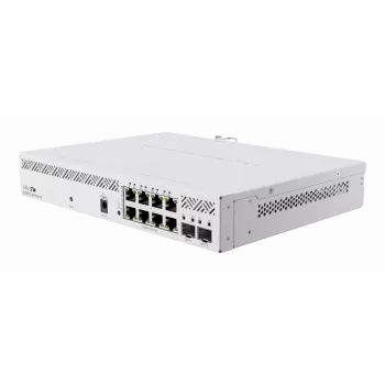 Valdomas jungiklis Mikrotik CSS610-8P-2S+IN 8 prievadų Gigabit Ethernet PoE