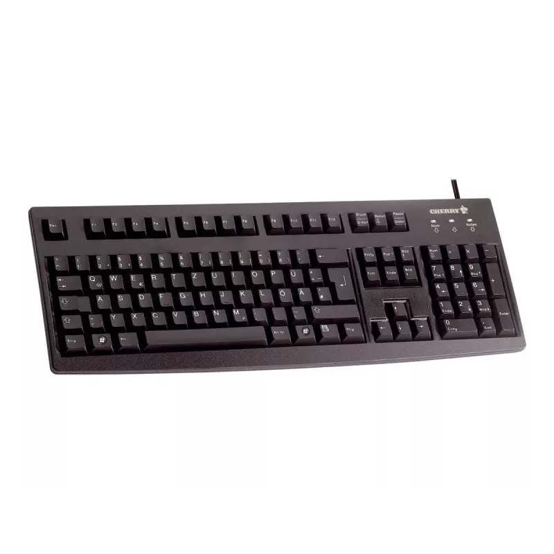CHERRY G83-6104 klaviatūra USB QWERTY US anglų juoda