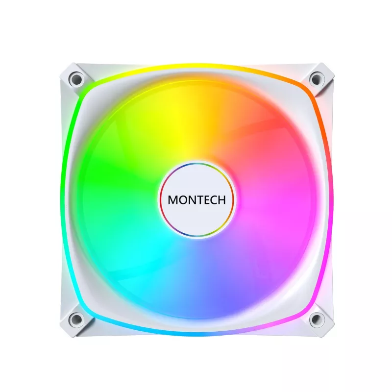 MONTECH RX120 PRO White 120mm ARGB korpuso ventiliatorius