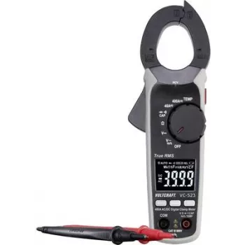 VOLTCRAFT VC-523 skaitmeninis spaustuvinis multimetras CAT III 600 V, ekrano rodmuo: 4000 (VC-8466760)