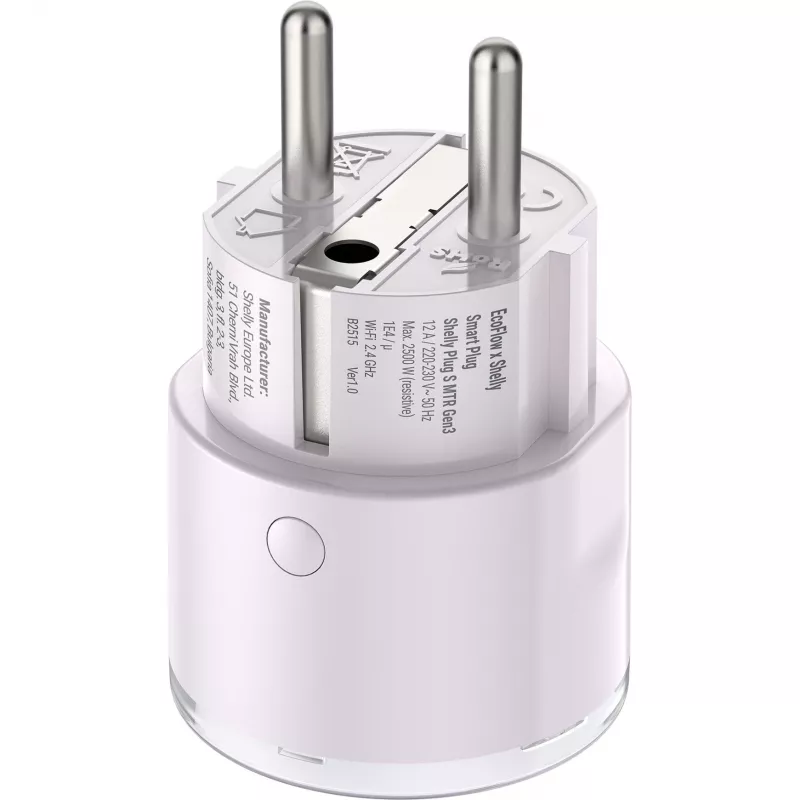 Išmanusis kištukinis lizdas EcoFlow EF-OS-SM002-SMP2SHEL Wi‑Fi su energijos stebėjimu