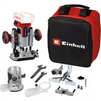 Einhell TP-RO 18 Set Li BL belaidis frezų ir briaunų pjovimo rinkinys