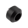 OPTIMUS kietųjų vamzdelių jungčių rinkinys 12 mm, 6 vnt. su montavimo įrankiu, juodos spalvos