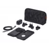 3 viename belaidžiai įkrovikliai Urban Armor Gear SRGE juodi pilki