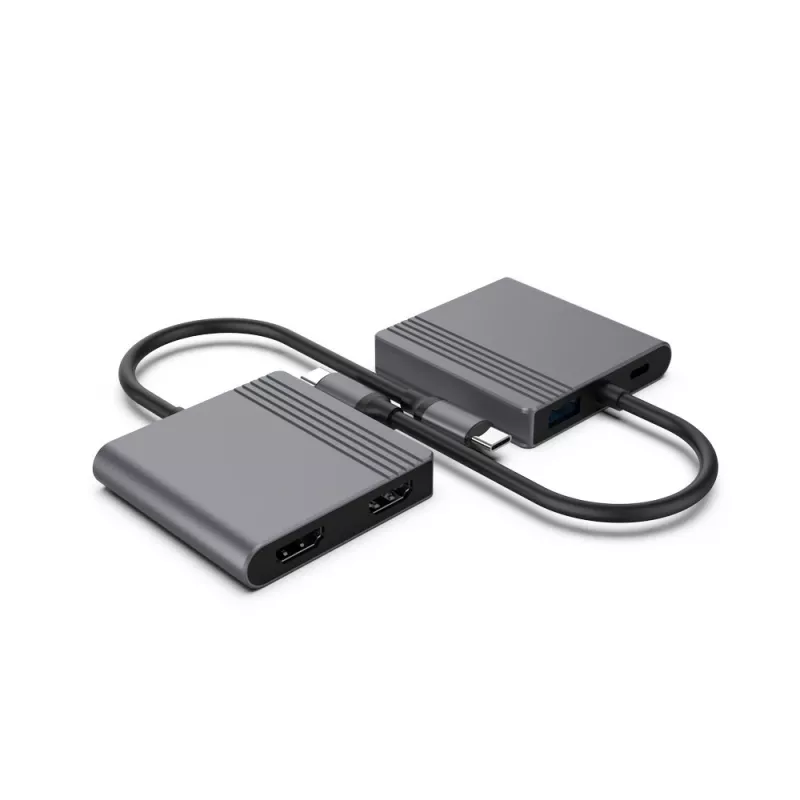 USB-C į HDMI/USB3/3in1 adapteris A-CM-COMBO3-04 GEMBIRD