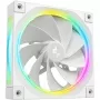 DeepCool FL12R Reverse 120 mm ventiliatorius korpusui, 500–2150 aps./min., 33,9 dB, baltas