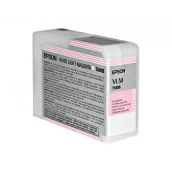 Epson Singlepack Vivid Light Magenta T580B00, ryškiai šviesiai purpurinis, pigmentinis rašalas, 80 ml, 1 vnt.