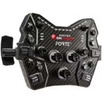 Gaming mygtukų dėžutė Asetek Forte GT V2 juoda oranžinė su USB jungtimi