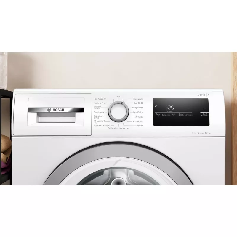 Bosch Serie 4 WAN28127 skalbimo mašina, priekinio pakrovimo, 8 kg, 1400 aps./min., balta