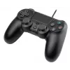 Laidinis žaidimų pultas TRACER SHOGUN PRO Black – 16 mygtukų, analoginis/digitalinis, 1,5 m laidas, vibracija, PC/PS4/PS3