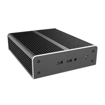 Kompiuterio korpusas Akasa Newton AC UCFF, skirtas Intel NUC 13 Pro i3, be ventiliatoriaus – juodas