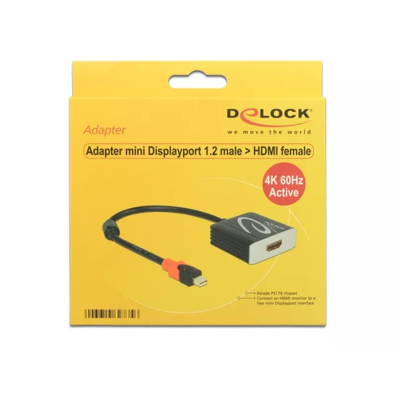 Laido adapteris DeLOCK 62735 Mini DisplayPort į HDMI