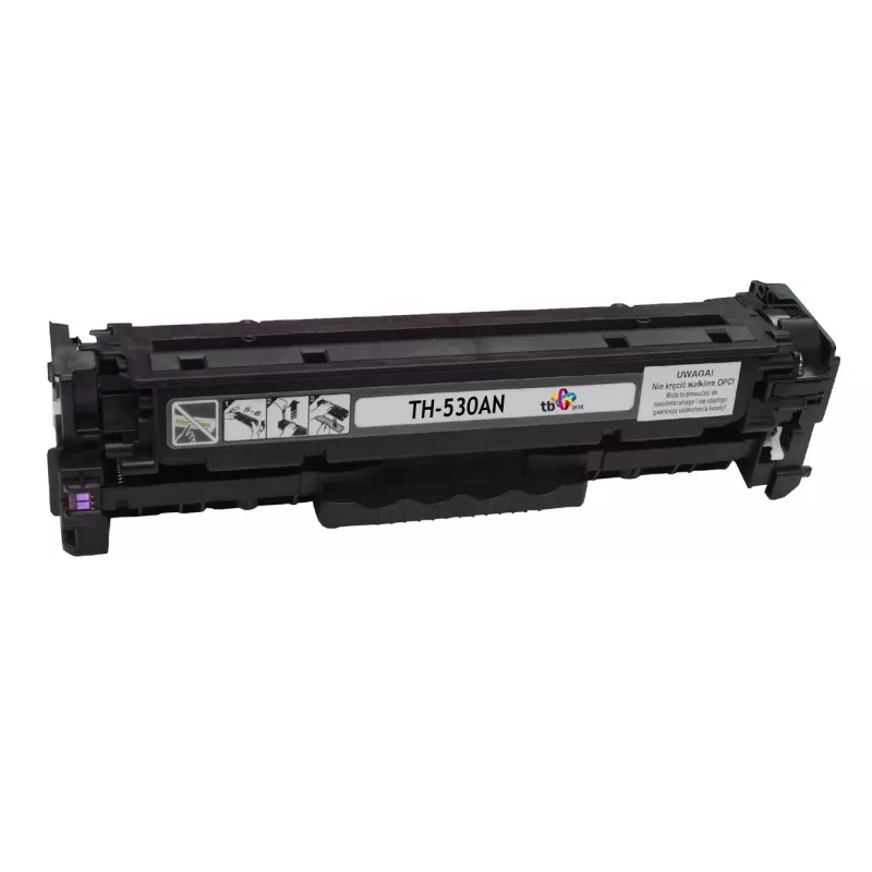 Toner TB suderinamas su HP CC530A, 100% Naujas, Juodas