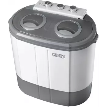 Camry Premium CR 8052 skalbimo mašina, pakrovimas iš viršaus, 3 kg, pilka/balta
