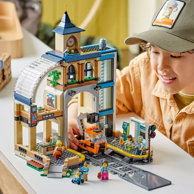 LEGO CITY 60469 Centrinė traukinių stotis