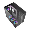 Korpusas Darkflash TH285 (juodas) + 4 ventiliatoriai