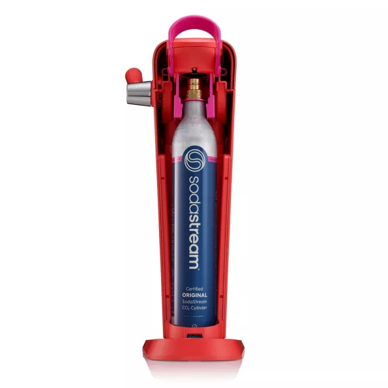 Soda Maker SodaStream Art Mandarin Red 1L butelis gazuotam vandeniui